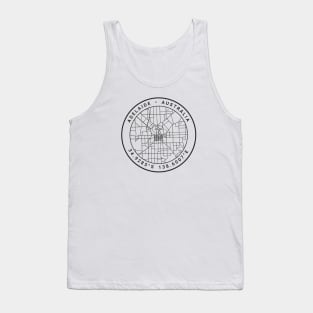 Adelaide Map Tank Top